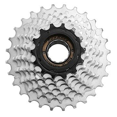Sunrace freewheel 6 speed 14-28t zink in doosje