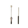 Elvedes QB0201A Kabel Voorrem Zwart Weinmann