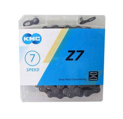 KMC Fietsketting Z7 - 6 7 speed - Grijs - 114 schakels