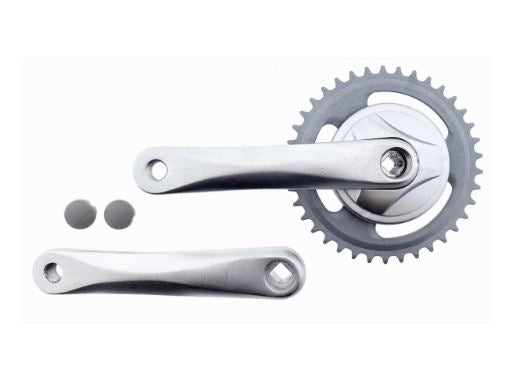 Vinty crankstel 38t ? 170mm jis alu zilver