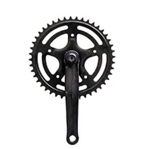 crankstel Vinty 44T 170 mm zwart