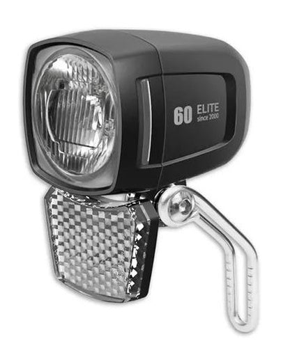 Lynx led voorlicht koplamp starry elite naaf 60 lux standlicht sensor stvzo