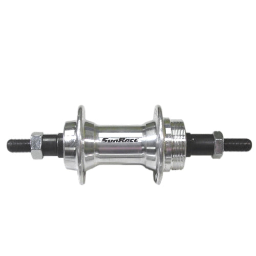 Sunrace achternaaf hbm45 voor 7 speed freewheel - 36 gaats met vaste as - zilver