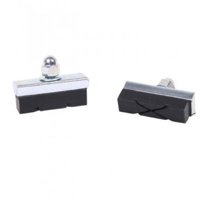 remblokken X-Groove knijprem 40 x 13 mm zw zil 2 stuks