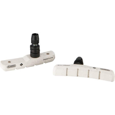 Remblokset Elvedes V-brake 72 mm - wit (op kaart)