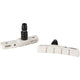 Remblokset Elvedes V-brake 72 mm - wit (op kaart)