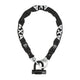 Axa slot ketting loop 9,5x110 met hangslot zwart safety index 15 art 2**