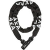 Axa slotketting linq 180cm art** zwart