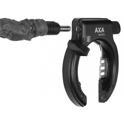 Axa ringslot solid++ plus++ zwart zonder spatbord gat 71mm safety index 11 art 2**