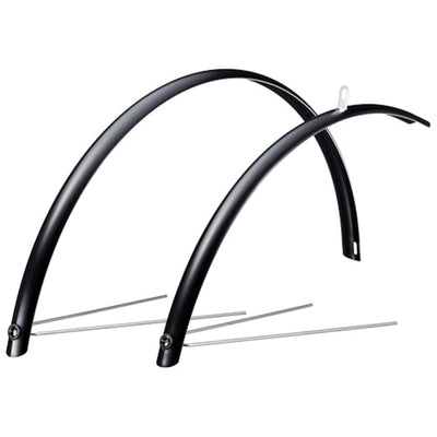spatbordenset Hybride 28 inch staal zwart