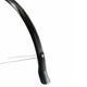 Eurofender snello achterspatbord 46mm - 28 inch zwart