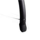 Eurofender lampo achterspartbord 58mm - 28 inch zwart