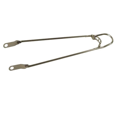 spatbordstang achter bumper 28 grijs