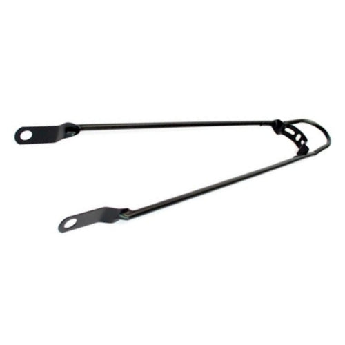 spatbordstang achter bumper 28x1 1 2 mat zwart