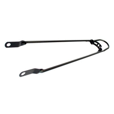spatbordstang achter bumper 28x1 1 2 mat zwart