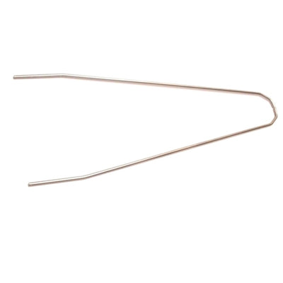 Eurofender spatbord stang 28 snello draad zilver