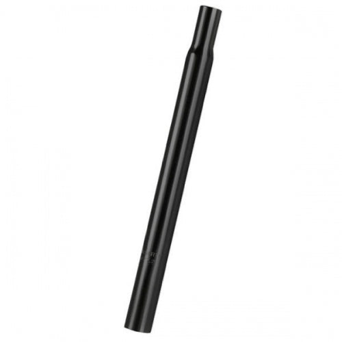 Ergotec zadelpen kaars 27.2 x 300 alu zw krt