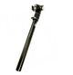 geveerde zadelpen ATB , 2 bouts bevestiging. 27.2 zwart 300mm