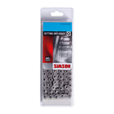 Simson Ketting Normaal Anti-roest - Fietsketting 1 2x1 8 - 112 schakels - Grijs - afbeelding 1