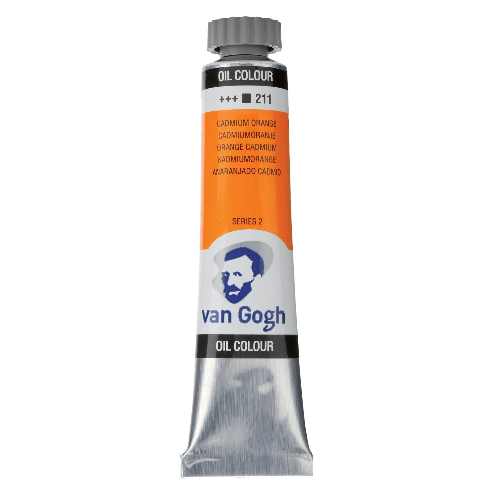 Van gogh • olieverf tube 20ml cadmiumoranje 211