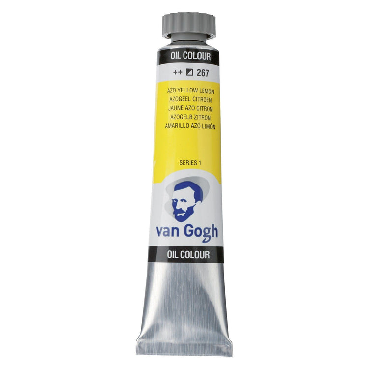 Van gogh • olieverf tube 20ml azogeel citroen (primair) 267