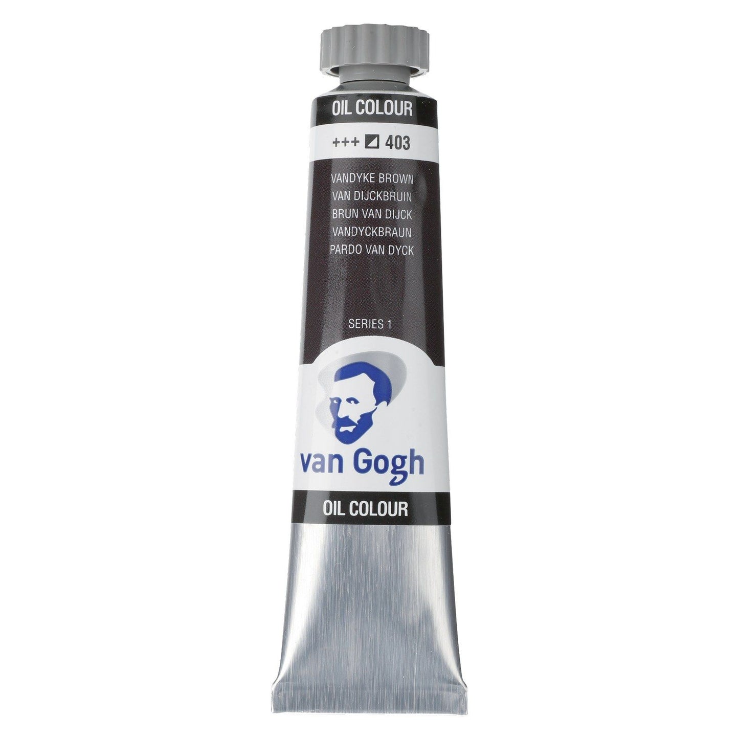 Van gogh • olieverf tube 20ml van dijckbruin 403