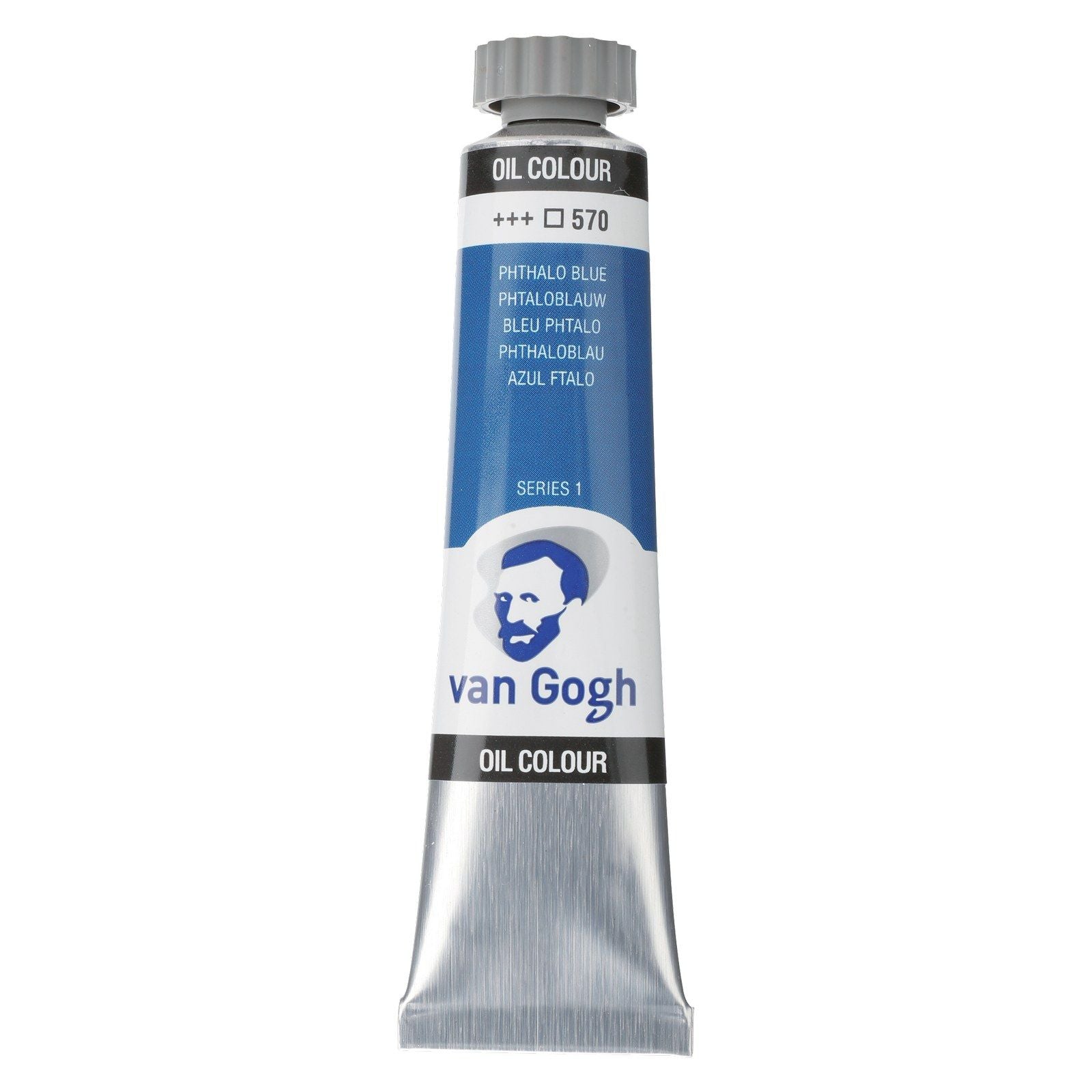 Van gogh • olieverf tube 20ml phtaloblauw (primair) 570