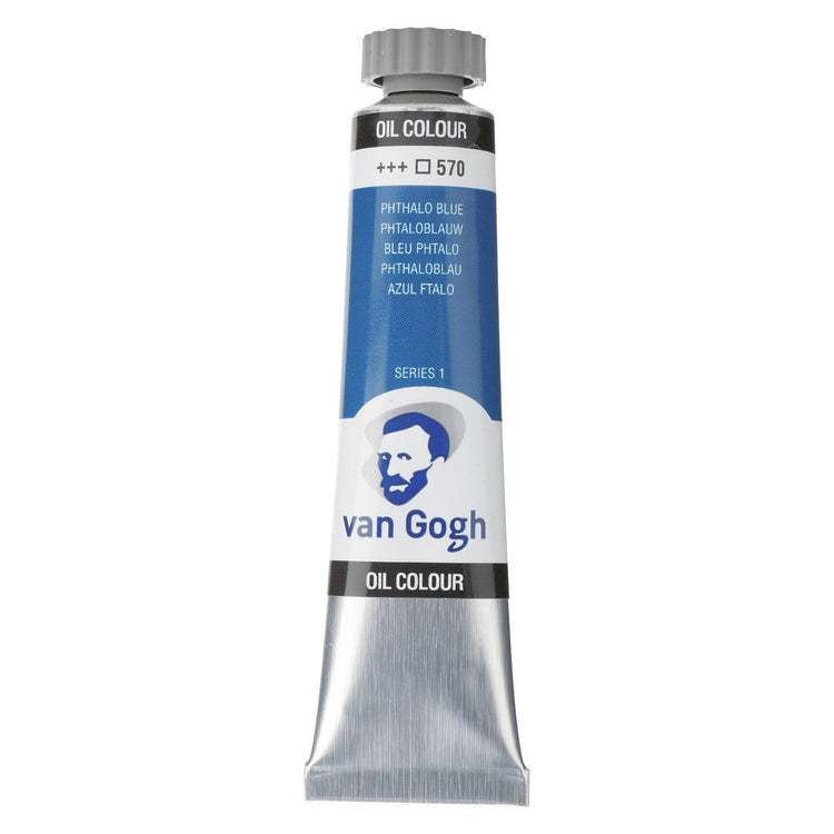 Van gogh • olieverf tube 20ml phtaloblauw (primair) 570