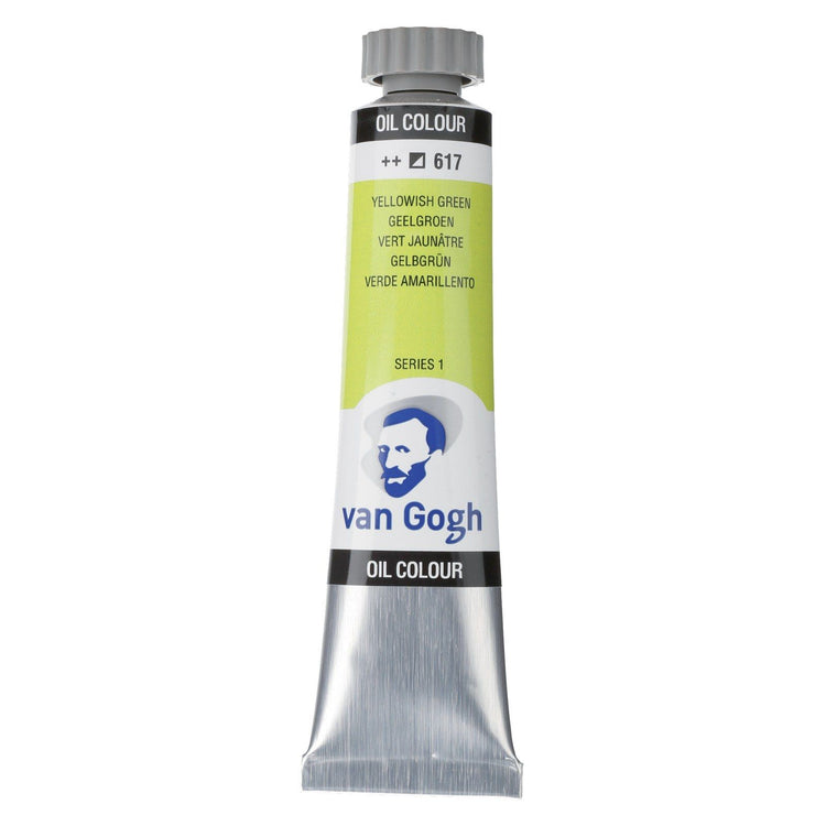 Van gogh • olieverf tube 20ml geelgroen 617