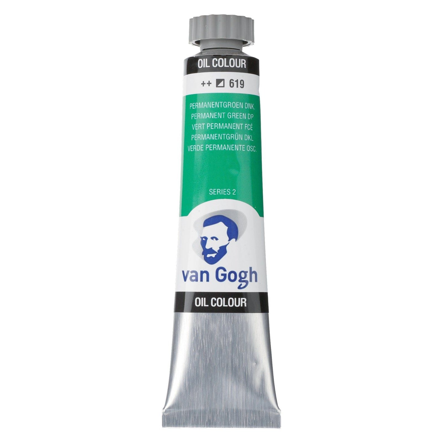 Van gogh • olieverf tube 20ml permanentgroen donker 619