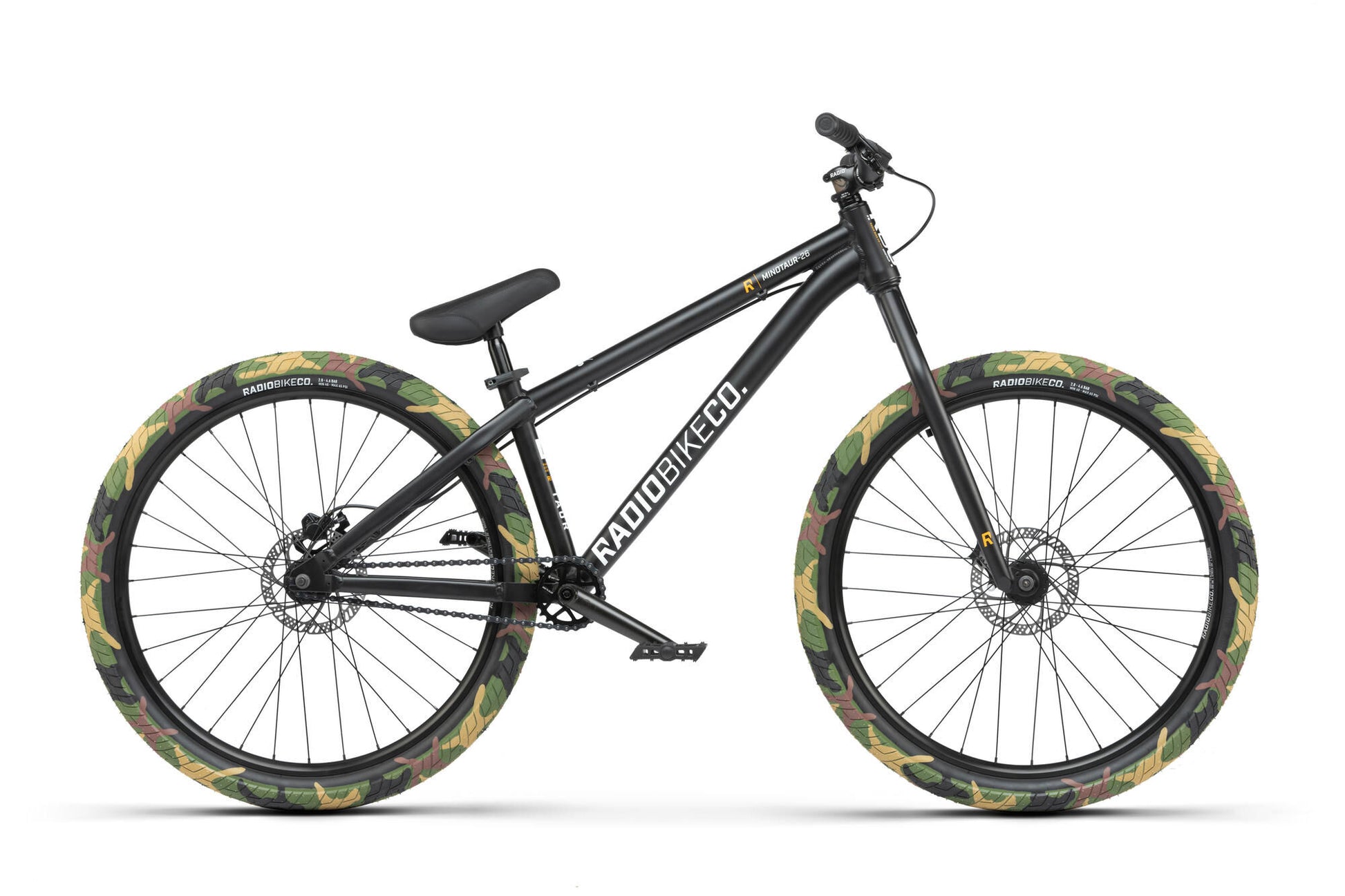 Radio dirtbike minotaur mod. 22 bike minotaur 26 diam. black matt