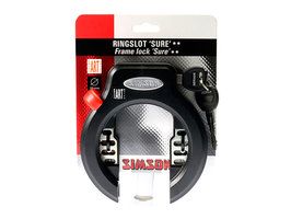 Simson Ringslot Sure ART2 - Zwart, 6.5cm - Fiets