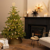 Decoris onbreekbaar kerstballenset 59 assorti ballen met 1 piek licht goud parel butterscotch