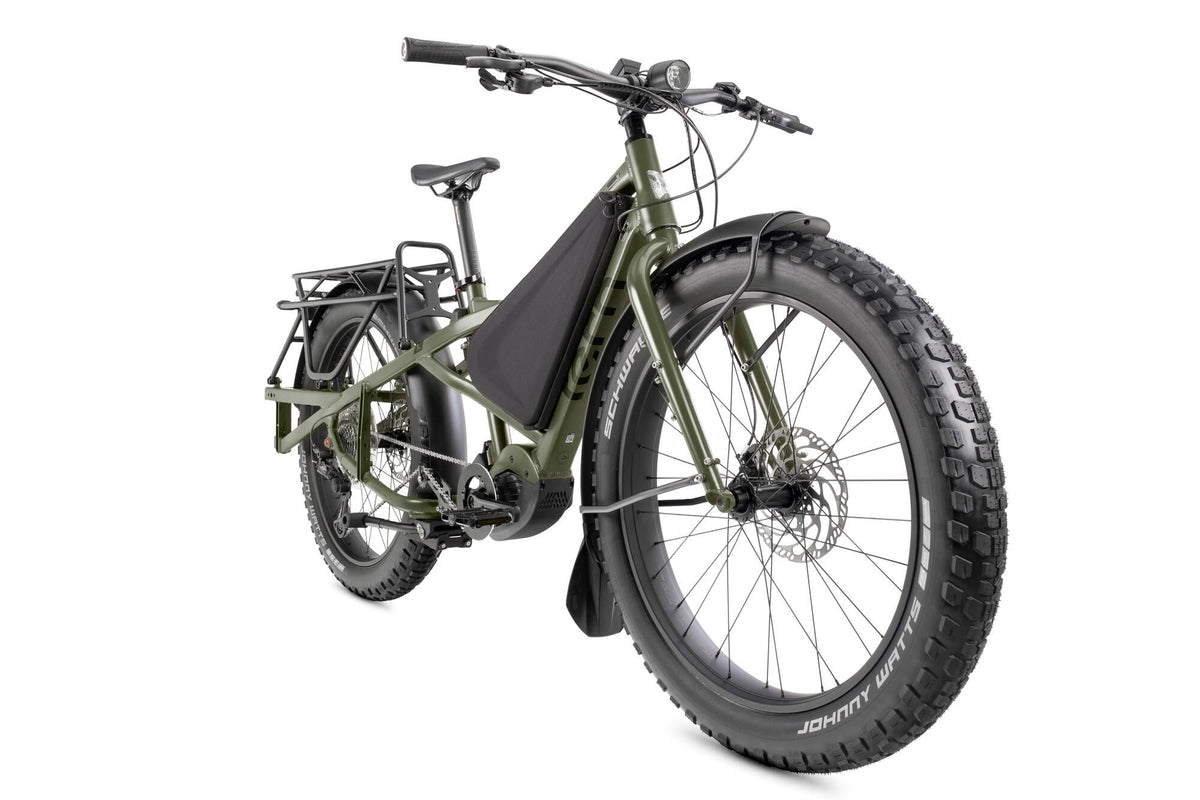 Tern elektrische cargofiets orox s12 (#1) ebike orox s12 27 46 12sp pine green matt