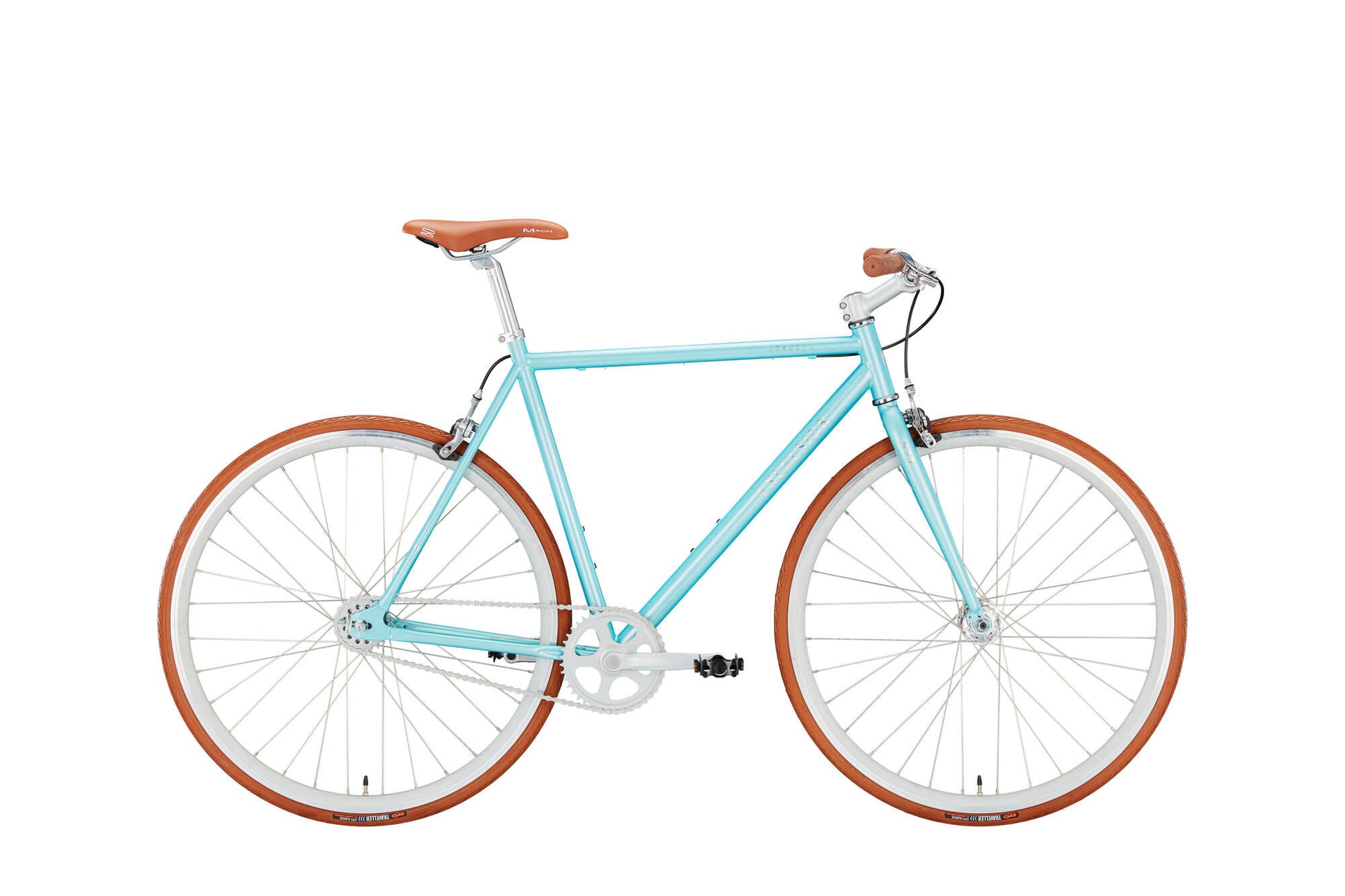 Excelsior urbanrad gaudy (#1) bike excels. gaudy 28 56 diam. 2sp pastel turq.