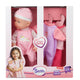 Toi-toys beau babypop dress up 31cm met 2x kledingset 2 assorti