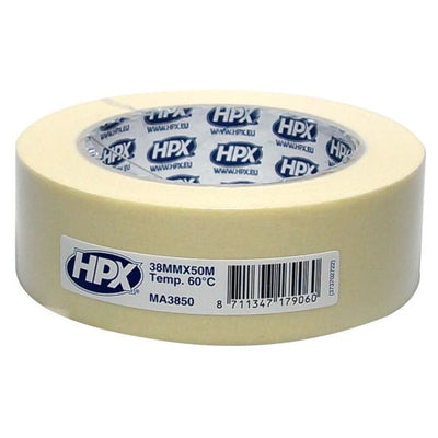 Hpx masking tape 60°c | crèmewit | 38mm x 50m - ma3850