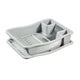 Curver afdruiprek s met plateau lichtgrijs 29x39x11cm