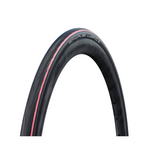 buitenband Lugano II draad 28 x 1.00 (25-622) zwart rood - afbeelding 1