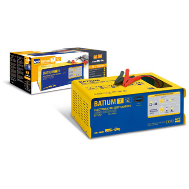 Gys batium 7 12 accu lader | professioneel | 230v | 6-12 v | 105w - 5192024496