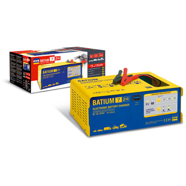 Gys batium 7 24 accu lader | professioneel | 230v | 6-12-24v | 210w - 5192024502