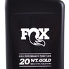 Fox racing shox am oil bath 32oz 20wt gold