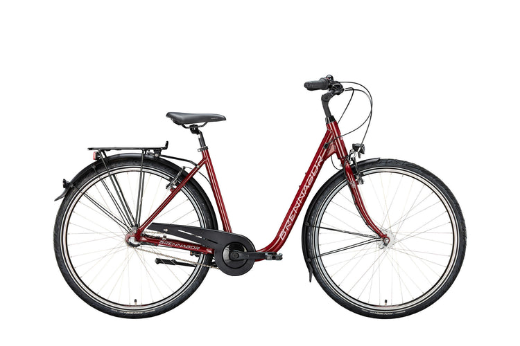 Brennabor stadsfiets c-20 mod. 24 bike city c-20 28 55 deep 3sp.red rose