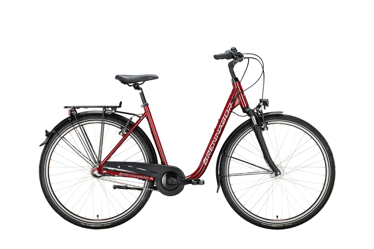 Brennabor stadsfiets c-24 mod. 24 bike city c-24 28 50 deep 3sp.red rose