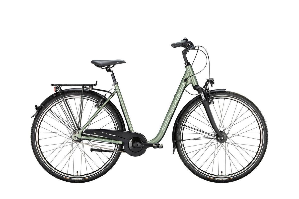 Brennabor stadsfiets c-26 mod. 24 bike city c-26 28 55 deep 7sp.green mint