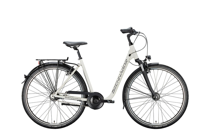 Brennabor stadsfiets c-30 mod. 24 bike city c-30 28 50 deep 8sp. white black