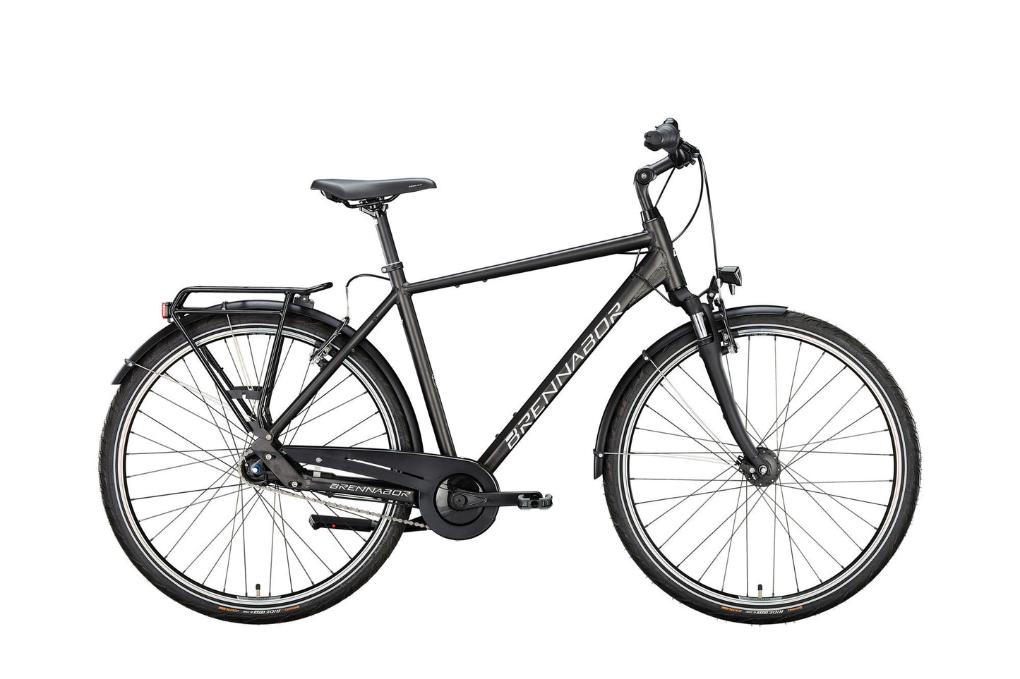 Brennabor trekkingfiets t-42 mod. 24 bike trekking t-42 28 55 he. 7sp.black white