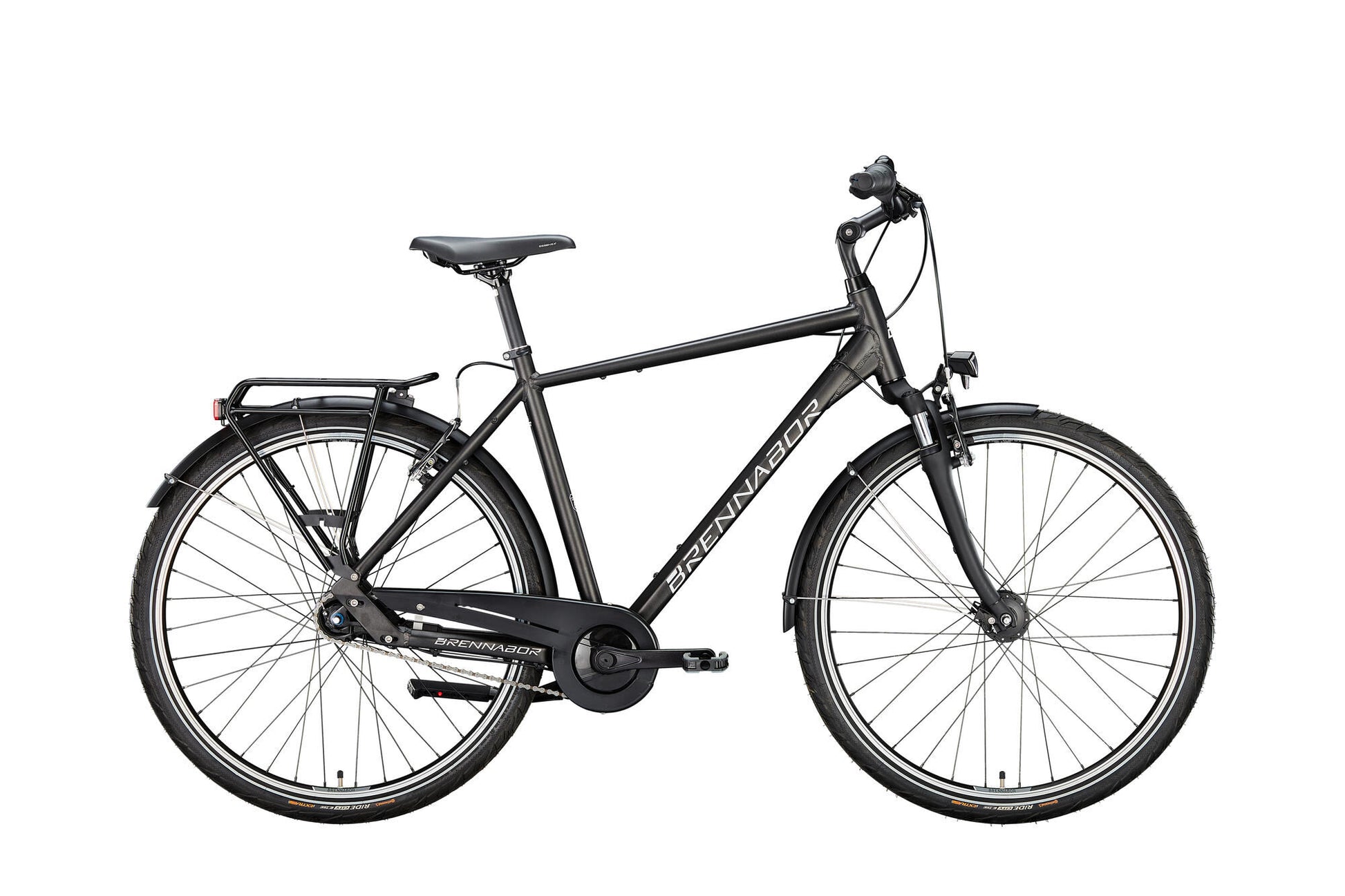 Brennabor trekkingfiets t-42 mod. 24 bike trekking t-42 28 55 he. 7sp.black white
