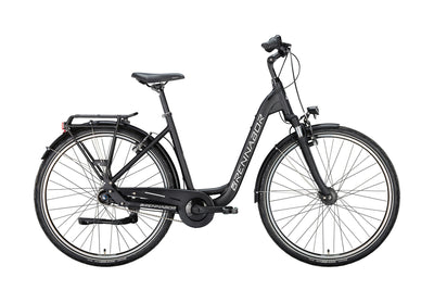 Brennabor trekkingfiets t-42 mod. 24 bike trekking t-42 28 50 wave 7sp.black white