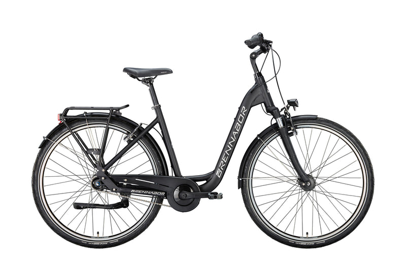 Brennabor trekkingfiets t-42 mod. 24 bike trekking t-42 28 45 wave 7sp.black white